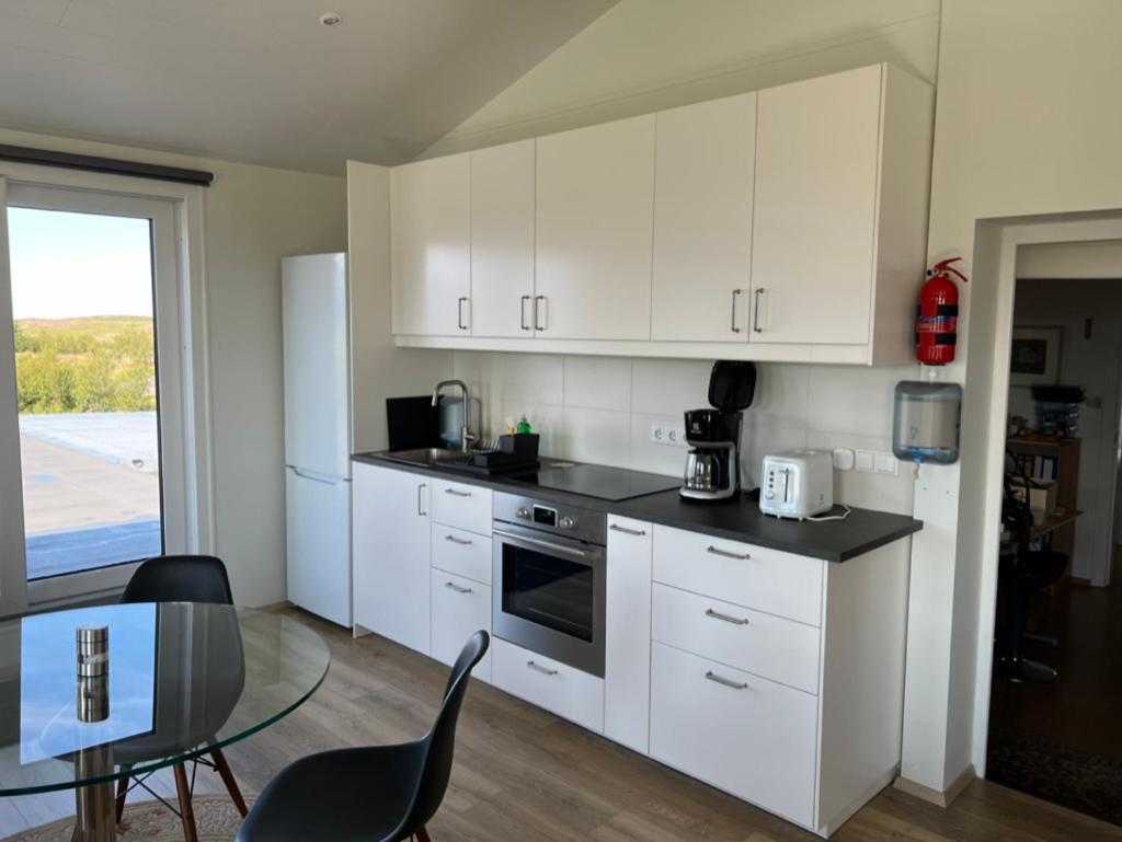 Laekjarkot Rooms And Cottages With Kitchen 보르가네스 외부 사진