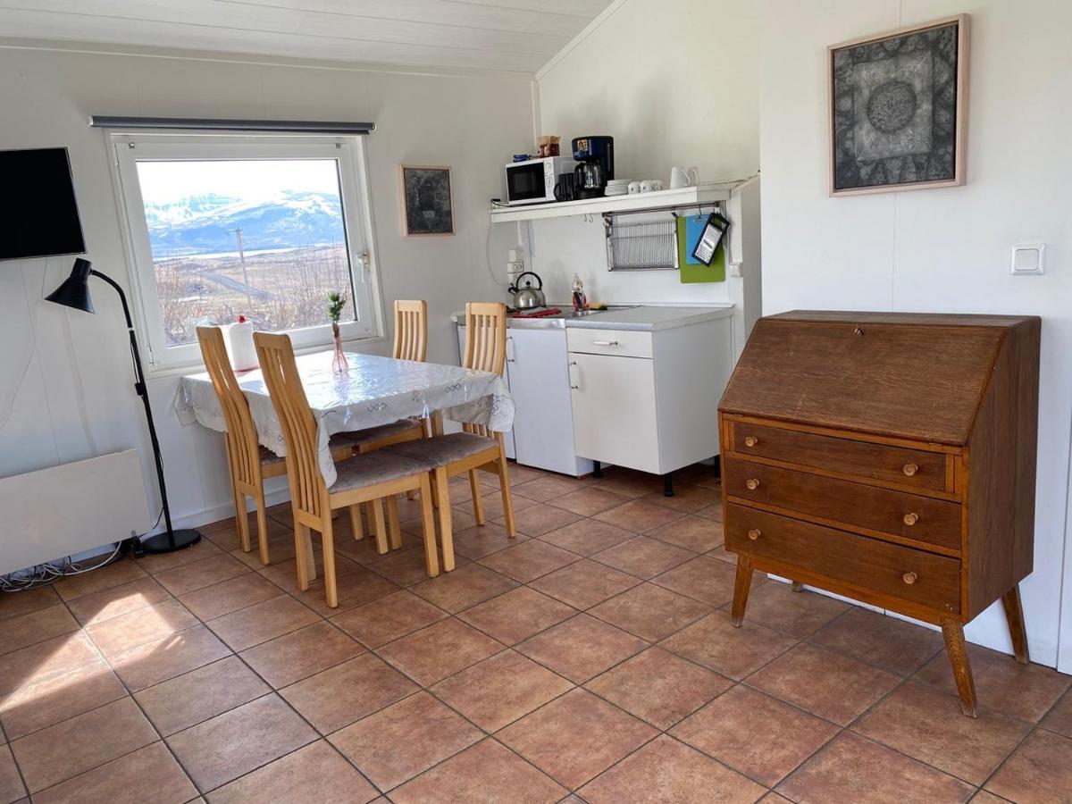 Laekjarkot Rooms And Cottages With Kitchen 보르가네스 외부 사진